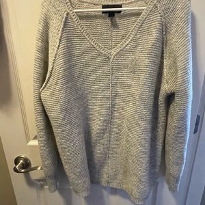 Gray sweater